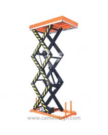 2000 kg Three Scissors Lift Table Online - Camaweigh.com