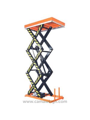 Camaweigh's Three Scissor lift table