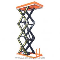 2000 kg Three Scissors Lift Table Online - Camaweigh.com