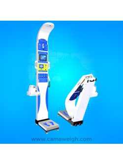 BMI with blood pressure, body fat, temperature, and oxygen saturation.