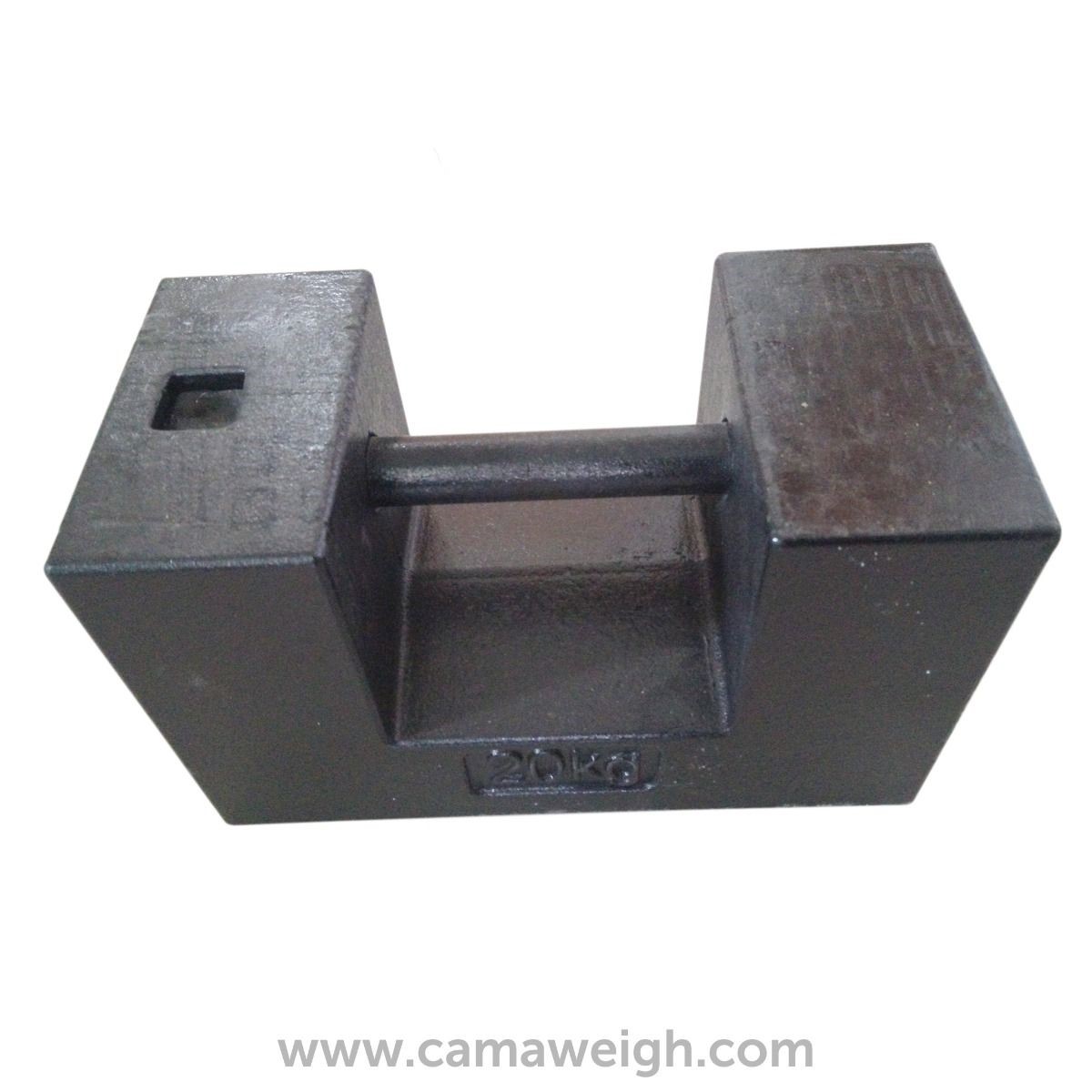 A 20 KG Cast Iron Test Weight Listed at Camaweigh for Sale