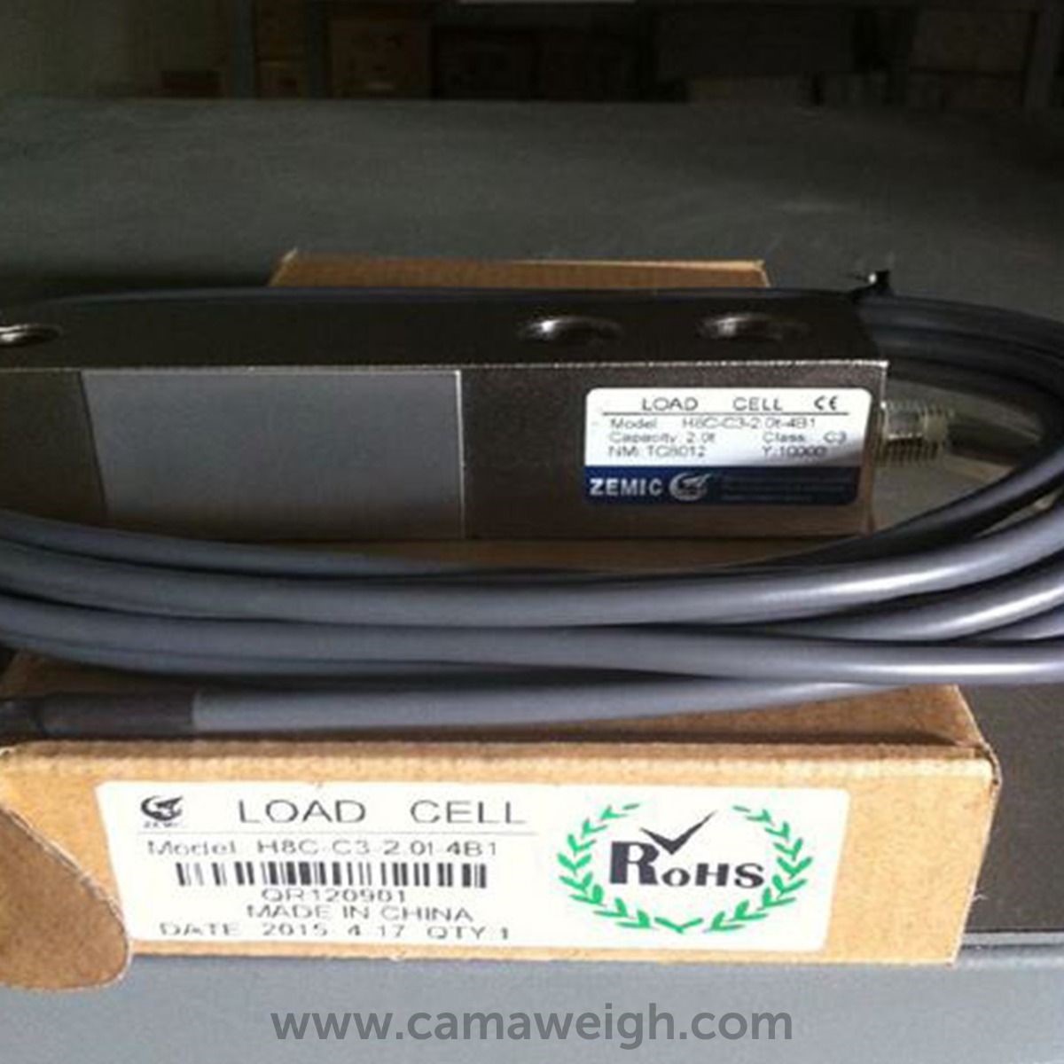 Brand New Zemic load Cell and packaging sold by Camaweigh
