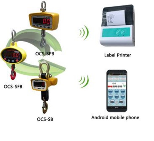 Crane Scale with bluetooth picture and digital display on Sale