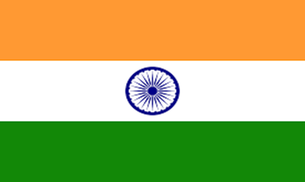 Country Flag of India where Camaweigh export weighing scales