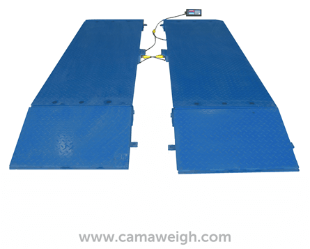 Buy Blue and Black Movable Truck Scale for sale